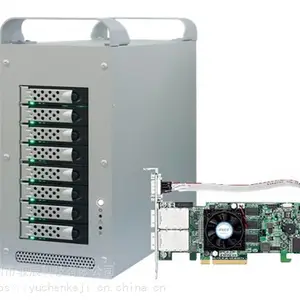 驭辰 KS-DT8 8盘位 高速存储 4K影视非编磁盘阵列 SAS直连存储
