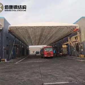 丰台区马家堡户外活动雨蓬大型推拉雨棚本地搭建安装临时收缩仓库篷厂家