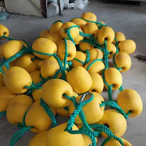 供应EVA浮球 PVC浮票EPS浮 网箱网具 PE绳索 YQE-25