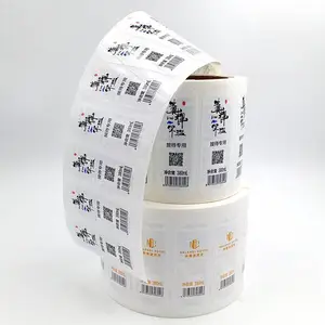 矿泉水贴定制水标签高清双面印刷防水耐摩擦不干胶水标
