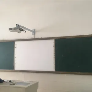 多媒体推拉教学板生产厂家批发,学校专用多媒体黑板,电子白板