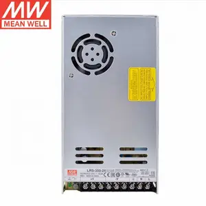 明纬(MEANWELL)开关电源LRS-350-24 24V14.6A输出直流稳压变压器