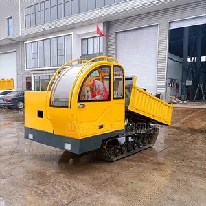 小型履带农用车 履带式运输车多少钱一台 爬山虎履带自卸车