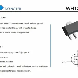 深圳杜因特WH120NG(SOT-89),5A100V MOS管