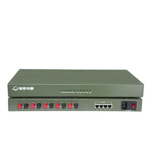 新桥华泰 XQ-8002P 被复线远传设备传输4路网络2路电话 以太网远传 调制解调器可定制