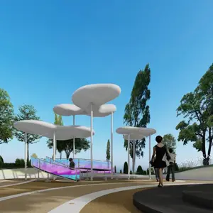 《云间星野?童梦乐园》 宁海希尔顿酒店儿童游乐区 | 左堂雕塑