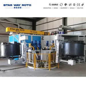 T3-2000塔转式滚塑机 星途滚塑设备 高效节能 维护成本低