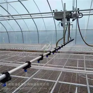 温室调速型喷灌机结构解析-育苗喷淋设备厂-做工精细