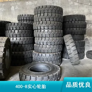 卡沃隆高排水拖挂车辆用400-8实心轮胎厂家
