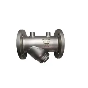 BGL41H-10~64(C/P/PL/R/RL)、不锈钢保温Y型过滤器、法兰过滤器