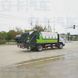 重汽14立方环卫垃圾清运车城市垃圾清理压缩比高