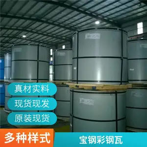宝钢聚偏氟乙烯(PVDF)彩钢瓦Q345基板明珠白色