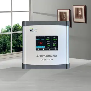展厅博览馆室内环境质量多参数监测仪器 室内空气统一监测大屏幕