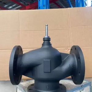 VXQT42.125西门子混装三通调节阀DN125电动三通温控阀SKC60/62