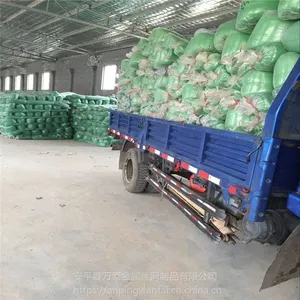 路面施工覆盖绿网 三针防尘网 圆丝盖土网 价格优惠