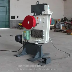 广锐机械角钢槽钢切断机 易操作法兰型材剪切机 联合冲剪机生产厂家