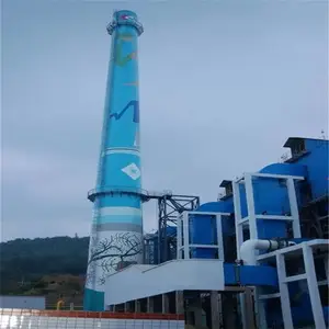 泰安烟囱粉刷公司 本地尿素造粒塔彩绘 风和日丽