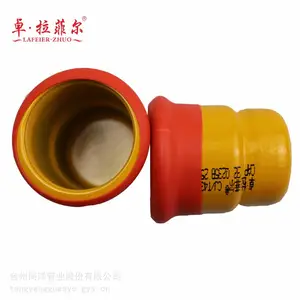 卓拉菲尔压接式涂塑碳钢管帽卡压式管帽燃气管道用具