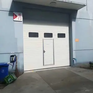 维修定制阔福1042亚萨合莱343工业提升门梅泰快联电动滑升门 工业门门板配件