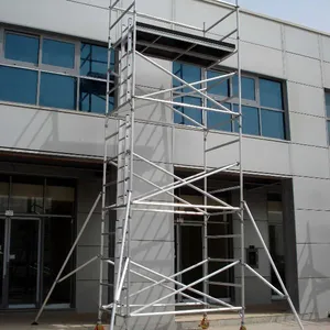 广州炬晨供应铝合金脚手架 高空作业平台
