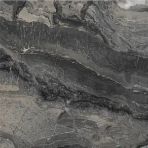 佛山岩板大理石瓷砖定制品牌布兰顿陶瓷通体柔光大理石瓷砖BY86203皇室灰