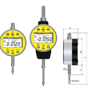 �����߾��ȵ�������ǧ�ֱ�0-12.7mm 0-25.4mm����դʽ����ָʾ��