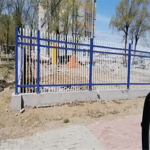 锌钢护栏建筑围墙 厂房户外组装铁艺 精美小区铸铁院墙栅栏 售后保障