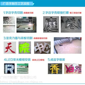 广州聚穗牌LED大型发光字广告制作厂,匠心工艺质量***价格便宜。