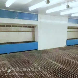 环保家具烤漆房脉冲式除尘光氧催化山东天成