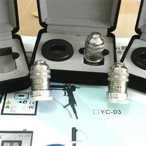 台湾YC-90静电喷枪嘴,静电喷枪配件 白铁、伞形、塑钢静电喷枪头