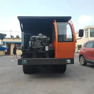 农用6吨履带运输车 山地搬运履带车 液压翻斗履带爬山王