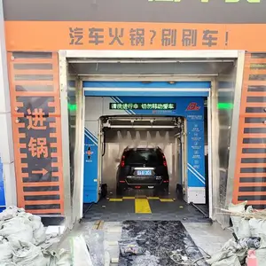 镭翼DG仿形高压洗车机在辽宁省沈阳市兰鹰汽修安装完成交付使用