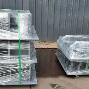 热镀锌预埋件钢板铁板圆长孔幕墙工程连接件激光切割加工定制