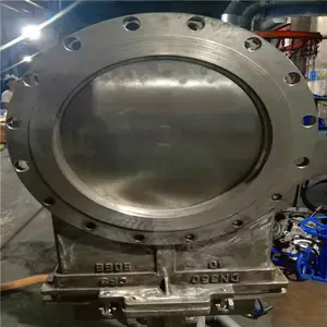 PZ73X-16C DN80手动耐磨刀型闸阀 阀座衬聚氨脂 阀门耐磨硬化处理