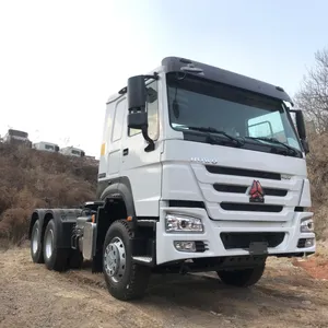出口库存现车中国重汽豪沃6*4双驱动重型牵引车ZZ4257N3247B1