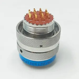 XC158系列 XC158/22T10Z1P40 10芯圆形电连接器源头工厂 材质316L不锈钢 接触件铜镀金 卡扣式连接