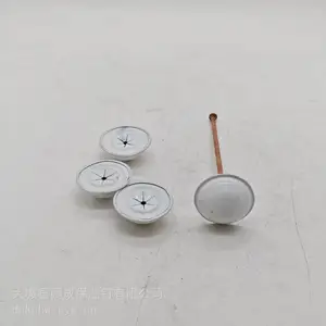 白色船用盖帽船舶保温钉配套盖帽岩棉玻璃棉固定配件