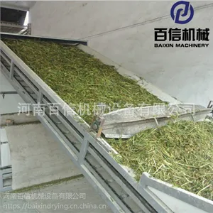 苜蓿草烘干机 大型牧草饲料烘干机 多层网带牧草饲料干燥机