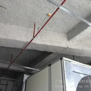 南昌供应A级防火吸音喷涂，无机纤维喷涂施工，隔音毡现货出售