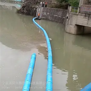 二饮用水源浮筒式隔离栅水库拦垃圾装置