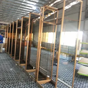 广东创万嘉专业高端定制极简玻璃门 铝合金玻璃柜 全屋定制衣柜玻璃门