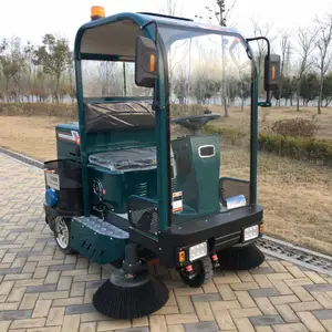 小型电动扫地车新能源马路公路半封闭三刷扫路车环卫道路清扫车一件批发招代理