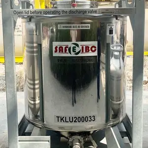 304不锈钢吨桶 1000L IBC 周转桶 不锈钢圆桶租赁