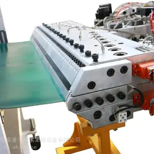 pvc塑料T型瓦设备pvc+PmmA合成树脂瓦 仿古建筑别墅装饰瓦机器