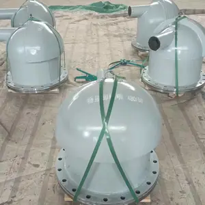 垂直卸粉嘴 用于煤粉管道 除尘排灰系统管件 陶瓷内衬管件