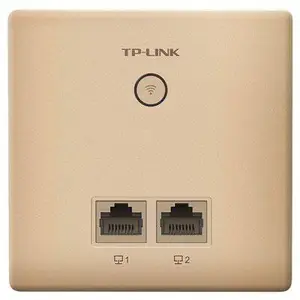 TPLINK香槟金TL-AP306I-PoE 300M无线面板AP设备