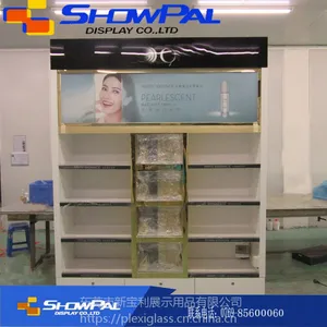 专业定做化妆品展柜亚克力展示柜亚克力化妆品展柜