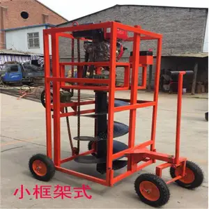 桩孔掏泥机任何土层桩洞工地喜爱机具