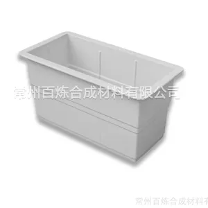 常州百炼玻璃钢花盆高架花盆,支持定制!