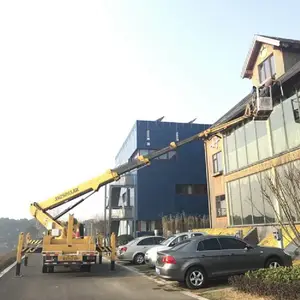 太仓启航机械24米云梯车_通信24米云梯车出租价格